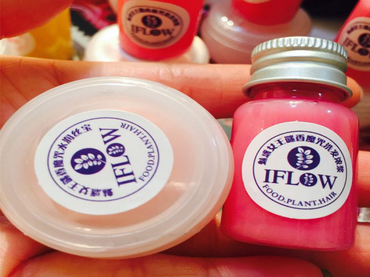 洗發水不干膠標簽