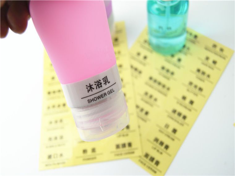沐浴露標簽